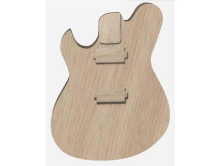 MKS TL25HH LH Guitar Body 25